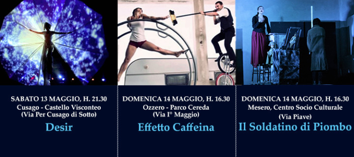 Questo weekend, triplo appuntamento con Le Strade del Teatro!