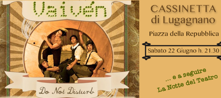 DO NOT DISTURB & La Notte del Teatro!